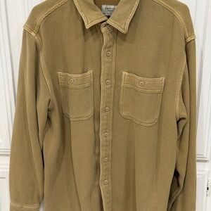 American Eagle Outfitters Men's M Tan/Khaki Shirt Jacket - Oversized